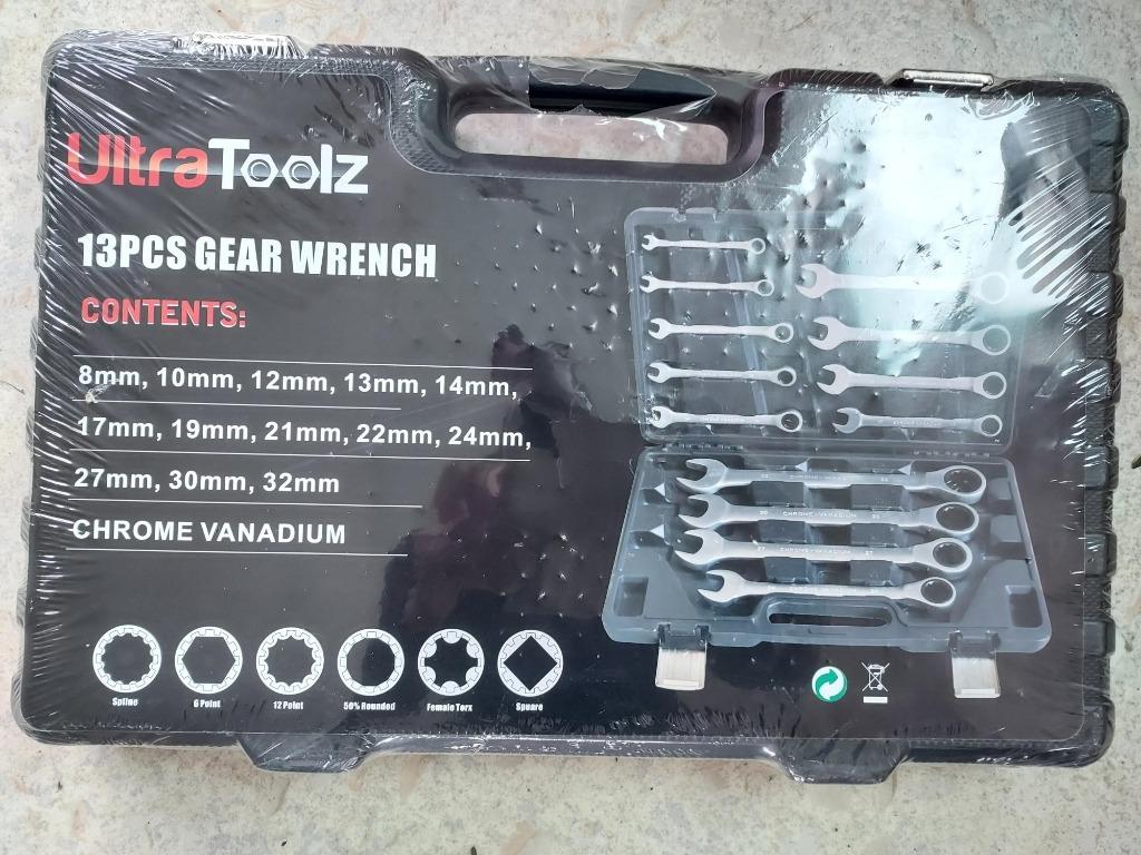 13 delige ringratelsleutel set, Ophalen of Verzenden, Nieuw