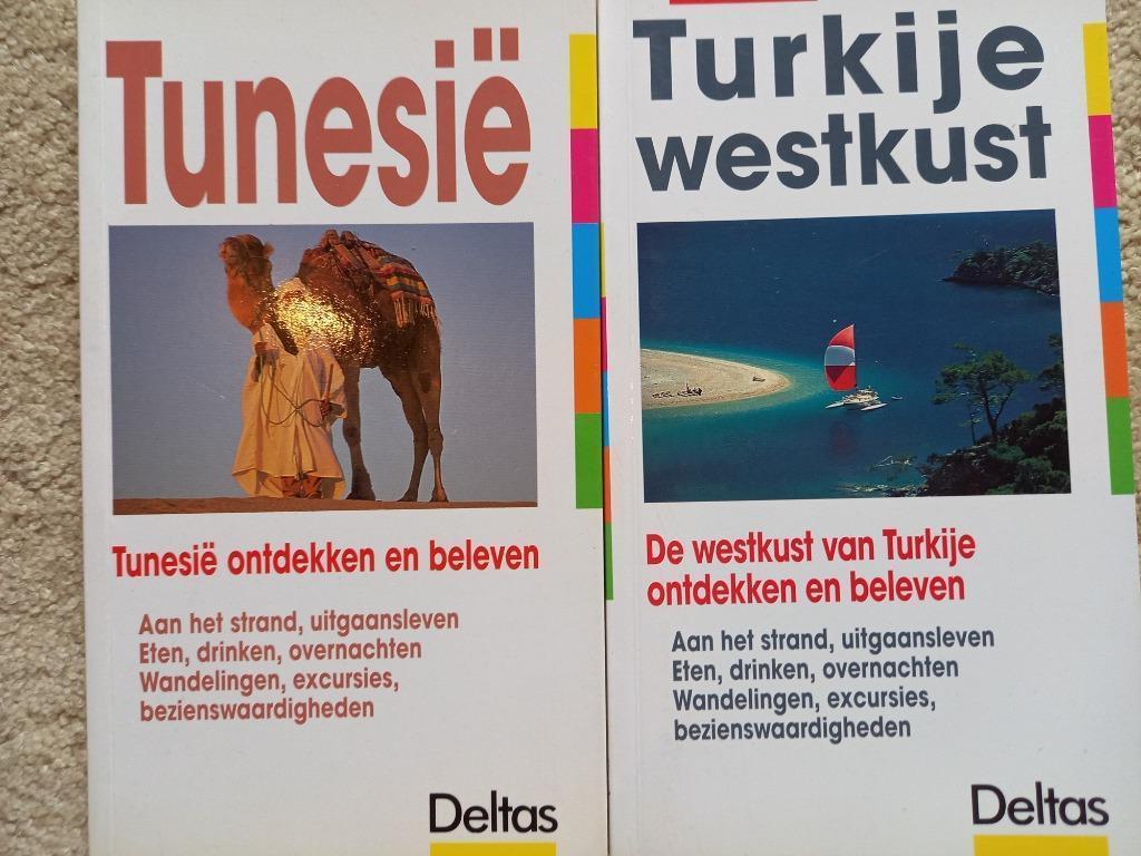 Deltas reisgids Tunesië en Turkije, Ophalen of Verzenden, Zo goed als nieuw, Reisgids of -boek, Overige merken