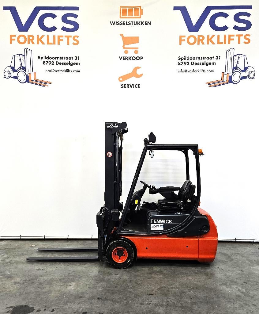 Elektrische heftruck: 1.8t LINDE, Ophalen, Linde, Heftruck, 1000 tot 2000 kg