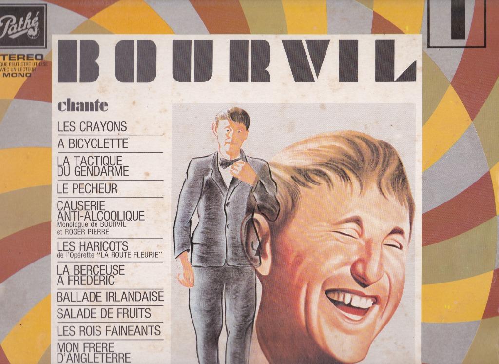 BOURVIL chante - du music-hall aux vedettes -  33 T. 1964, Enlèvement ou Envoi, Comme neuf, 12 pouces