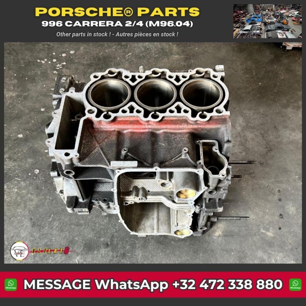 Porsche 996 Carrera 2/4 motorblok — Gebruikt gerenoveerd, Ophalen, Gebruikt, Porsche