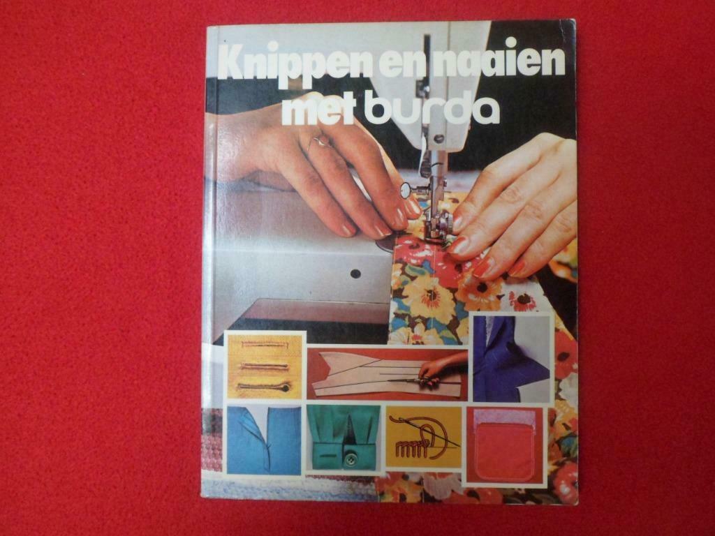 Knippen en naaien met burda, Enlèvement ou Envoi, Utilisé, Broderie ou Couture, L. Dürrrschnabel (red.)