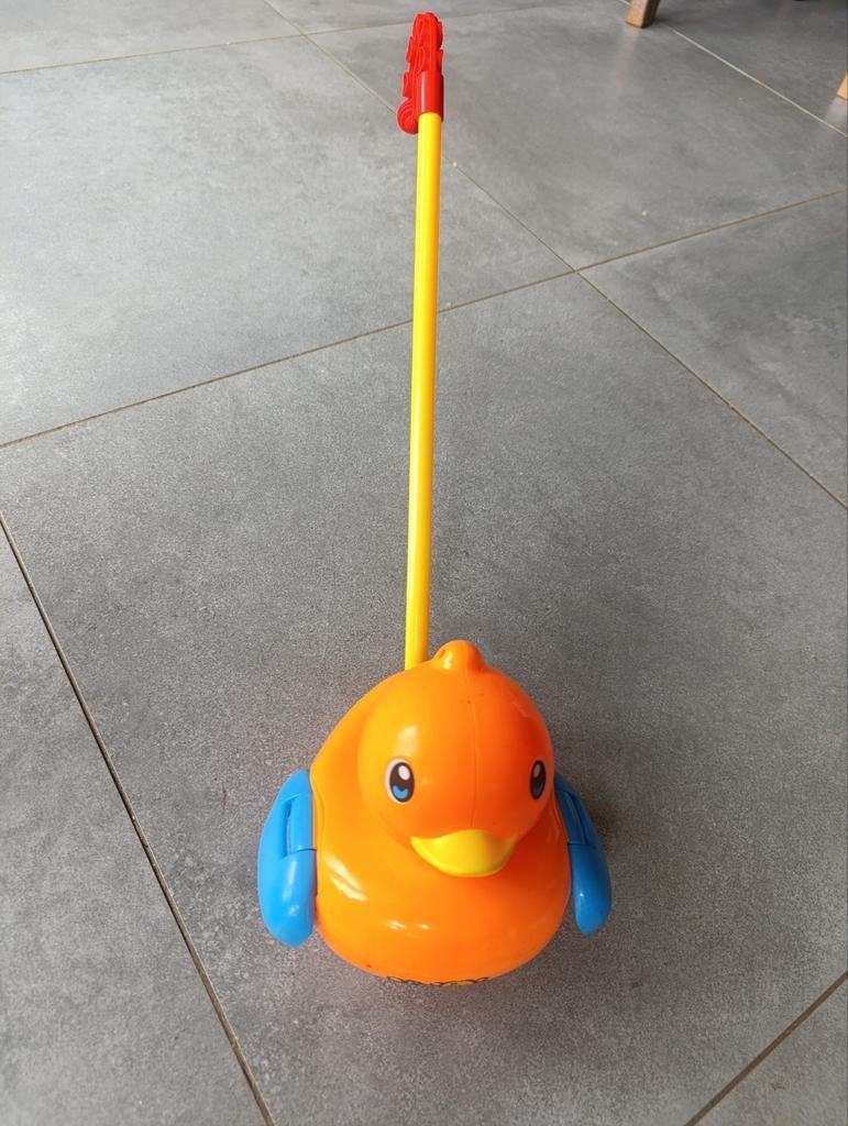 Loopstok met eend, Kinderen en Baby's, Ophalen, Zo goed als nieuw
