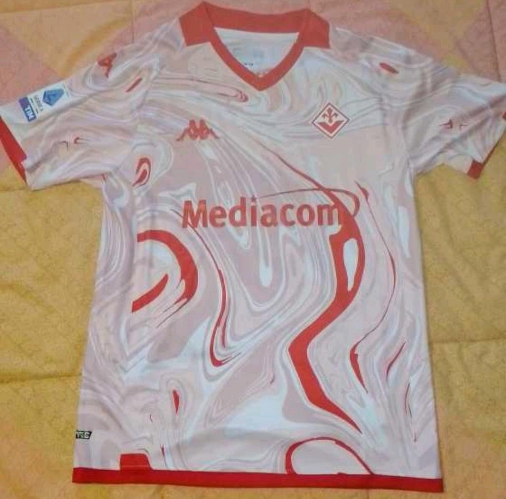 Fiorentina Voetbal Uitshirt Nieuw Origineel 2024, Envoi, Comme neuf