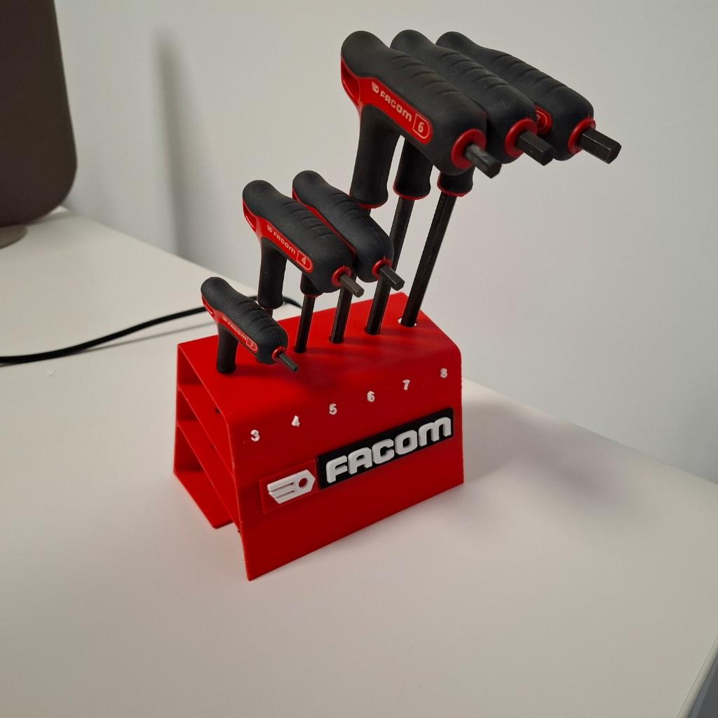 Facom - Support pour clés Allen ou Torx, Enlèvement ou Envoi, Comme neuf