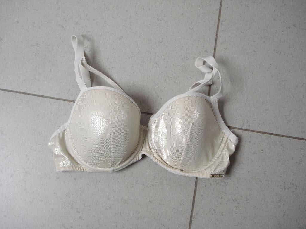 Sapph. beige beha, dames. mt EUR 75D, Sapph, Enlèvement ou Envoi, Beige, Soutien-gorge