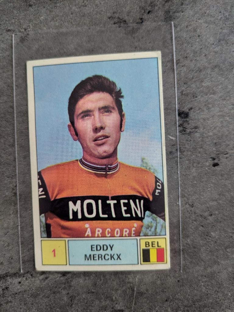 AUTOCOLLANT PANINI EDDY MERCKX SPRINT 71 ANNO 1971 n 1, Enlèvement ou Envoi, Neuf, Autocollant