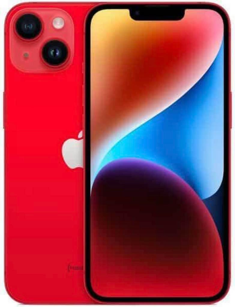 Iphone 14 rood - 128 gb - ios 26, Telecommunicatie, Mobiele telefoons | Apple iPhone, Ophalen, 128 GB, Zo goed als nieuw, Met simlock