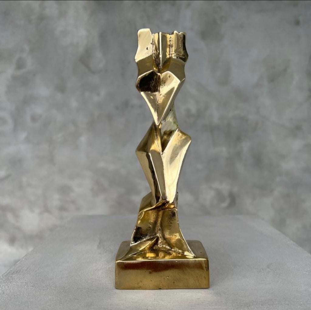 Bronzen beeld vrouw, Antiek en Kunst, Ophalen