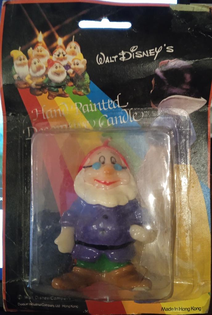 Disney Doc decoratieve kaars (Sneeuwwitje), Verzamelen, Poppetjes en Figuurtjes, Ophalen of Verzenden, Gebruikt