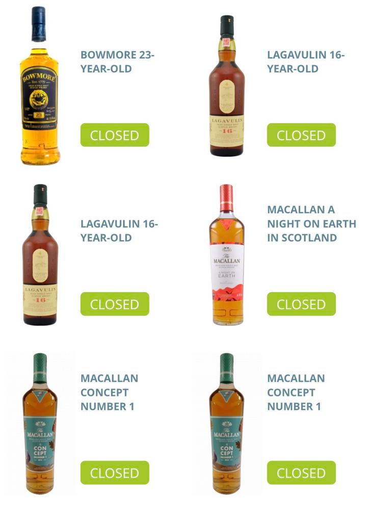 Verzameling Whisky 13 flessen + 2 mini’s, Ophalen, Zo goed als nieuw