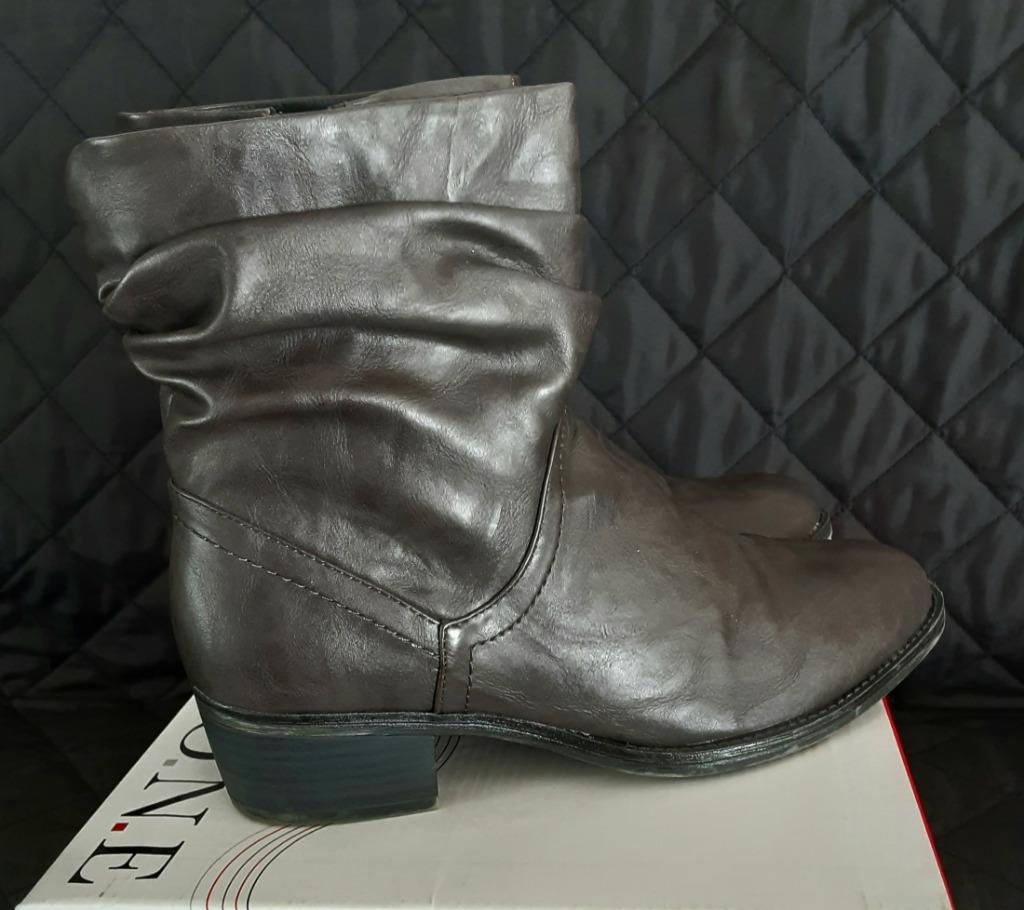 Boots gris foncé 38, Lage of Enkellaarzen, Ophalen of Verzenden, Zo goed als nieuw, Grijs