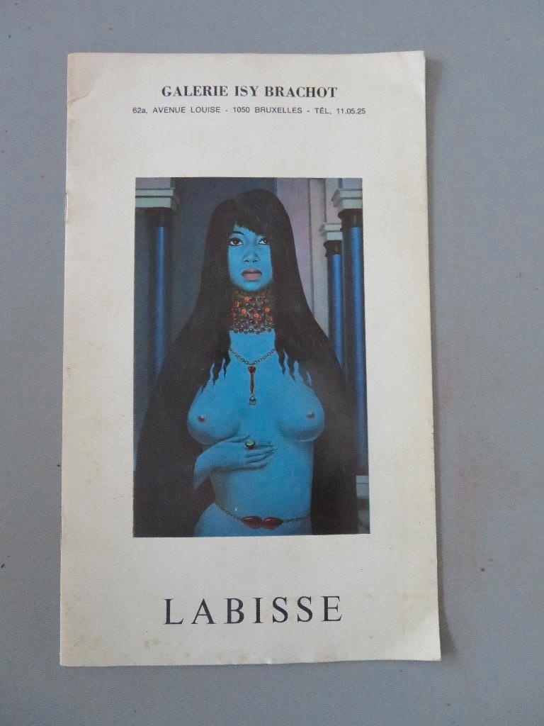 brochure kunst Galerie Isy Brachot , Felix Labisse 1970, Antiek en Kunst, Ophalen of Verzenden