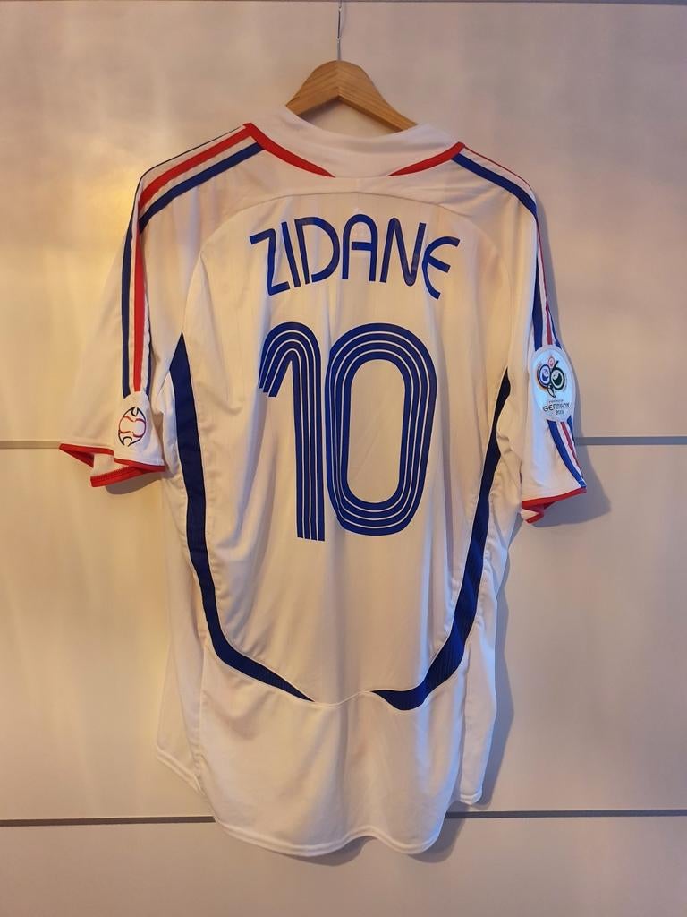 Maillot Zidane 2006  Brésil-France 1/4 de finale Taille XL