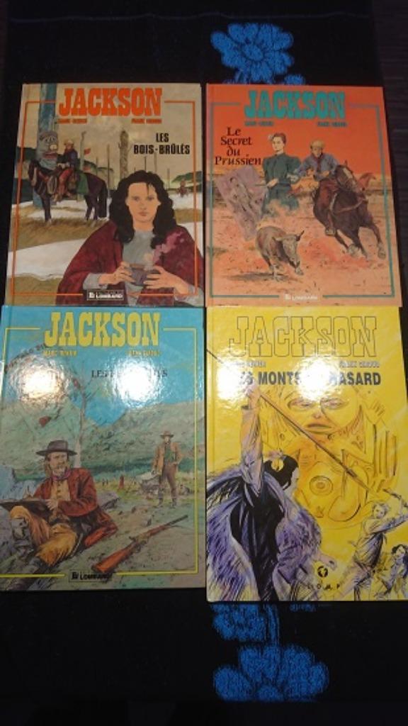 Jackson (Marc-Renier & Frank Giroud) HC 1 + 2 +3 +4, Complete serie of reeks, Ophalen of Verzenden, Nieuw