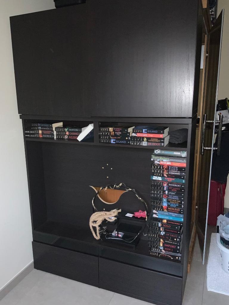 TV meubel, 25 à 50 cm, Comme neuf, 100 à 150 cm, Modern