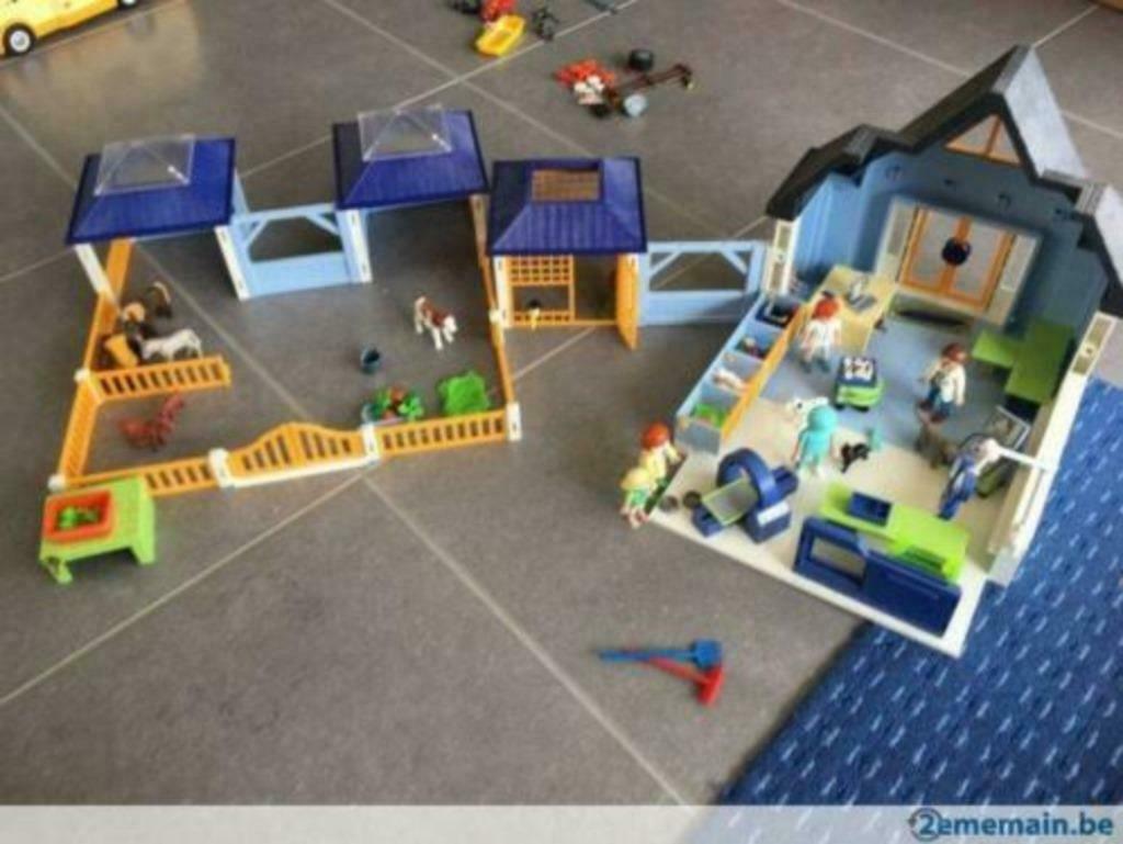 Playmobil clinique vétérinaire, Enlèvement, Comme neuf, Ensemble complet