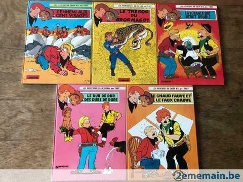 Lot de 5 BD "Chick Bill", Livres, Utilisé