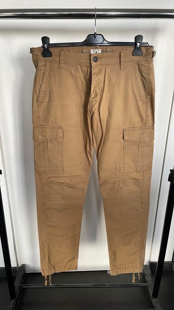 Broek Jack & Jones maat 32 34, Ophalen, Gedragen, Bruin