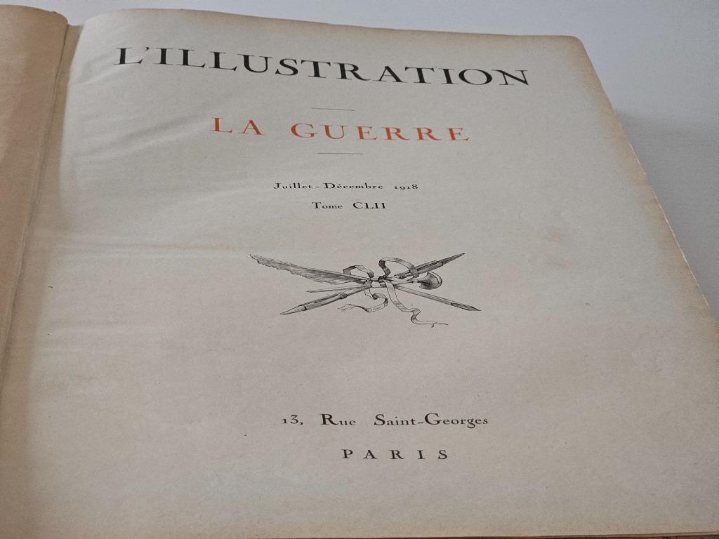 L´illustration La Guerre, Juillet - Decembre 1918,, Antiek en Kunst, Ophalen of Verzenden