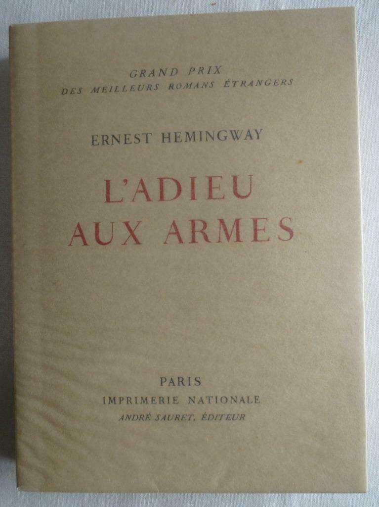 Ernest Hemingway Afscheid van Arms - Sauret 1956, Ophalen of Verzenden