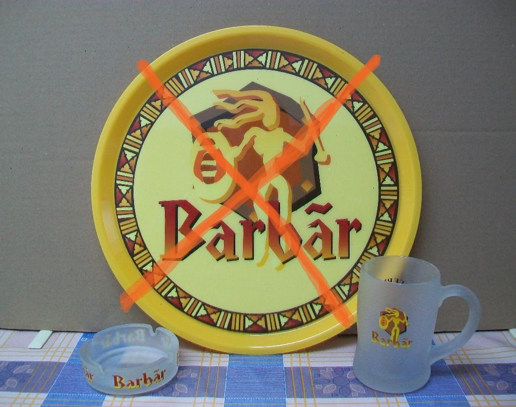 Barbar Barbãr - Glas - Glazen - Bier - Brouwerij Lefebvre, Verzamelen, Biermerken, Ophalen of Verzenden, Zo goed als nieuw, Glas of Glazen