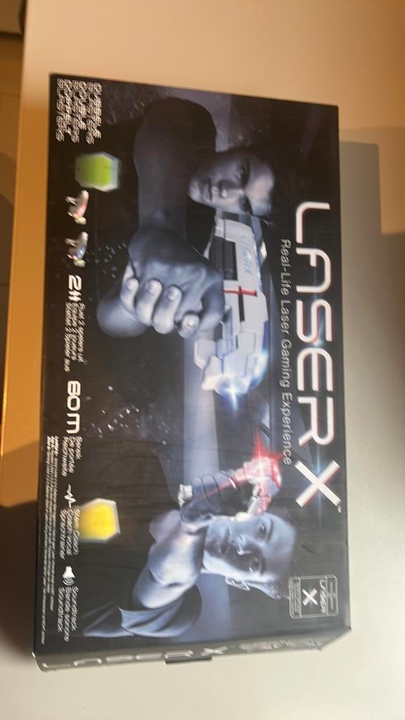 Laser x - laser game - zo goed als nieuw, Kinderen en Baby's, Speelgoed | Buiten | Actiespeelgoed, Zo goed als nieuw, Ophalen of Verzenden