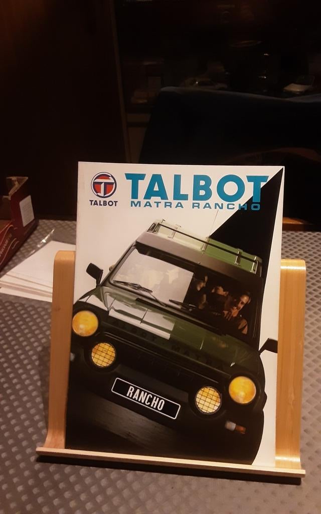 Talbot matra rancho brochure, Ophalen of Verzenden