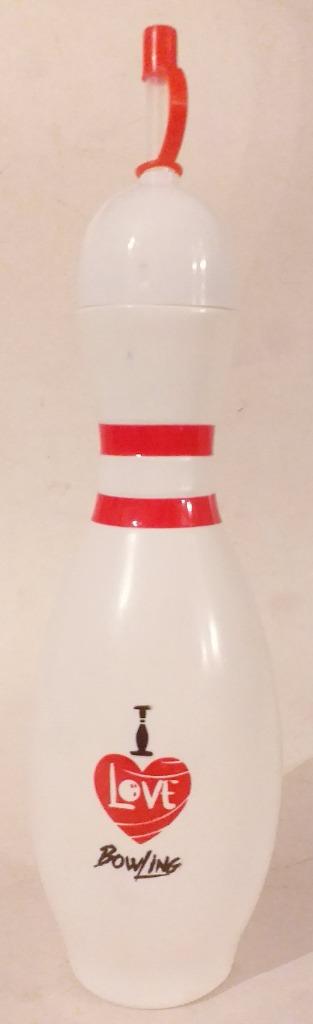 Drinkbeker ‘I love bowling’ in vorm van kegel, Ophalen of Verzenden