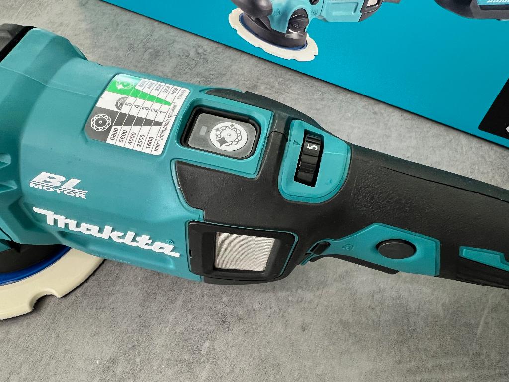 Makita DPO600Z 18V accu LXT Excenter Polijstmachine 150mm BL, Ophalen of Verzenden