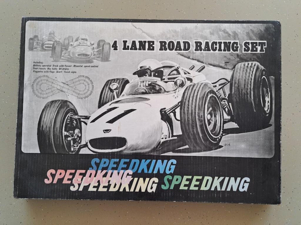 Kit de course sur route à 4 voies Vintage Speedking 403/71 -, Enlèvement, Utilisé, Voiture