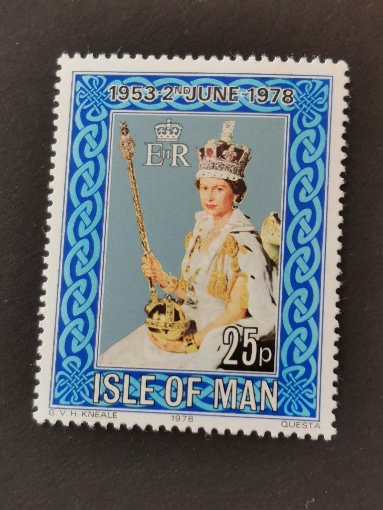 Île de Man 1978 - reine Elisabeth II **, Enlèvement ou Envoi, Autres pays, Non oblitéré