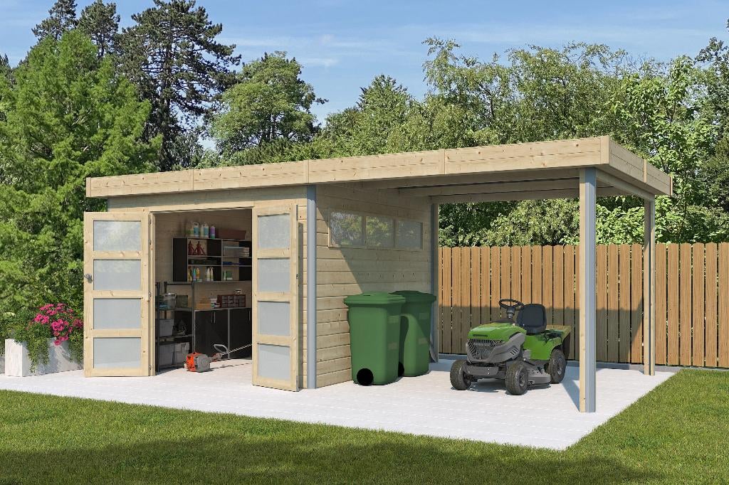 NOUVELLE cabane en rondins 5101EXT285ISO --toit isolé---, Enlèvement ou Envoi, Neuf