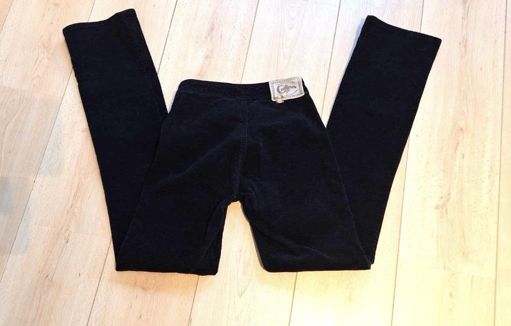 Cimarron pantalon velours côtelé noir w26/XS/34 tb état, Kleding | Dames, Broeken en Pantalons, Zwart, Ophalen of Verzenden, Zo goed als nieuw