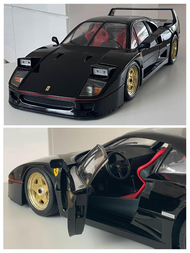 Ferrari F40 K60 Pocher 1:8 Special Limited Edition Black, Ophalen of Verzenden, Gebruikt, 1:5 t/m 1:8, Auto