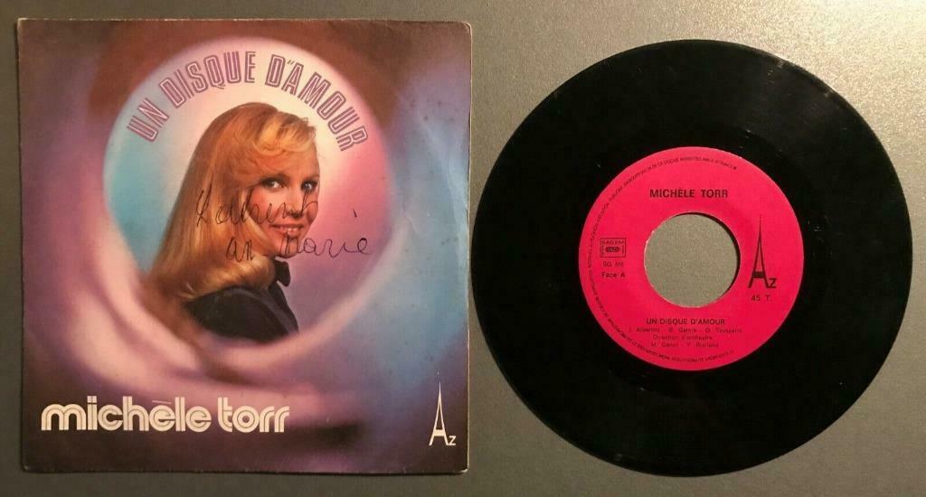 Vinyle de Michèle Torr -, Enlèvement ou Envoi, Utilisé, Autres genres, Single