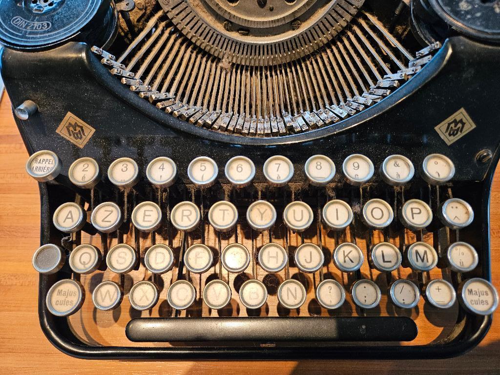 typemachine mercedes, Ophalen of Verzenden, Gebruikt