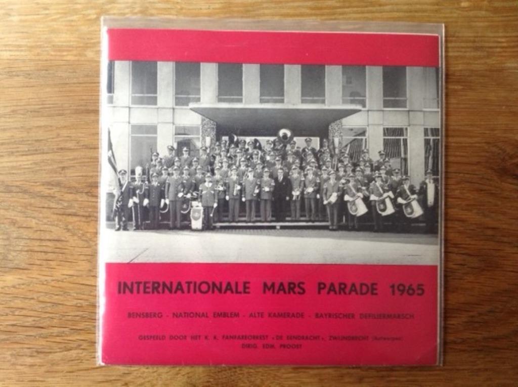 single k.k. fanfareorkest de eendracht zwijndrecht, Ophalen of Verzenden, Overige genres