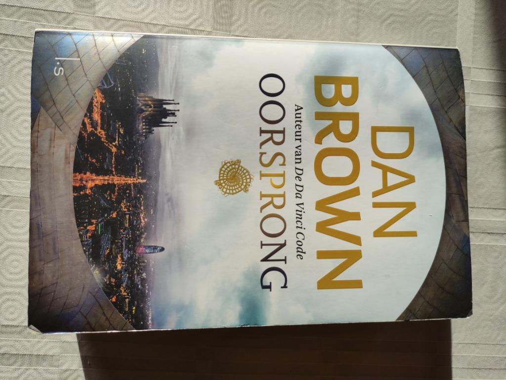 Dan Brown - Oorsprong, Boeken, Gelezen, Wereld overig, Ophalen of Verzenden, Dan Brown