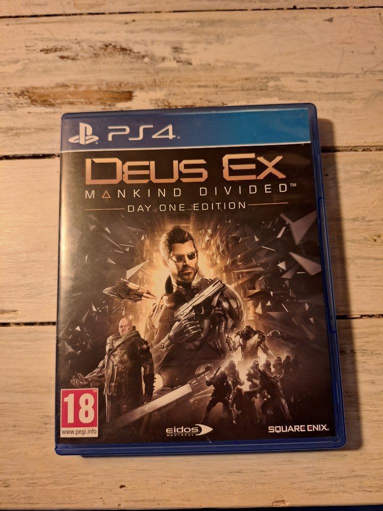 PS4-spel Deus Ex Mankind Divided, Games en Spelcomputers, Ophalen, Zo goed als nieuw, Avontuur en Actie