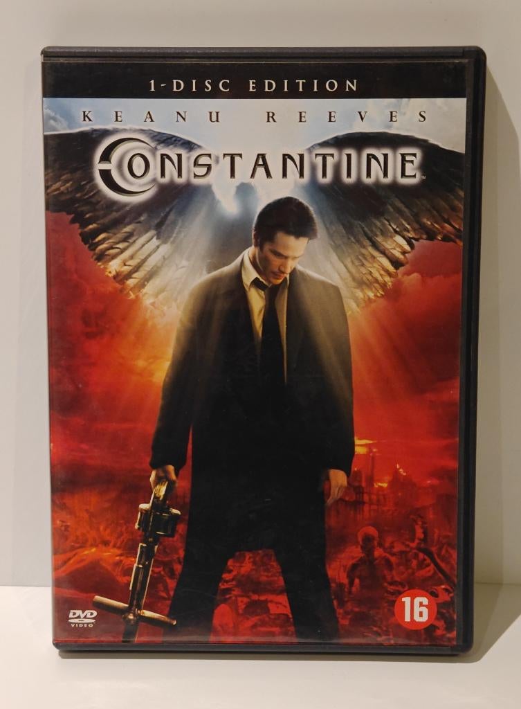 Constantine – DVD | Supernatural Action | Keanu Reeves, Alle leeftijden, Ophalen of Verzenden, Zo goed als nieuw, Actie