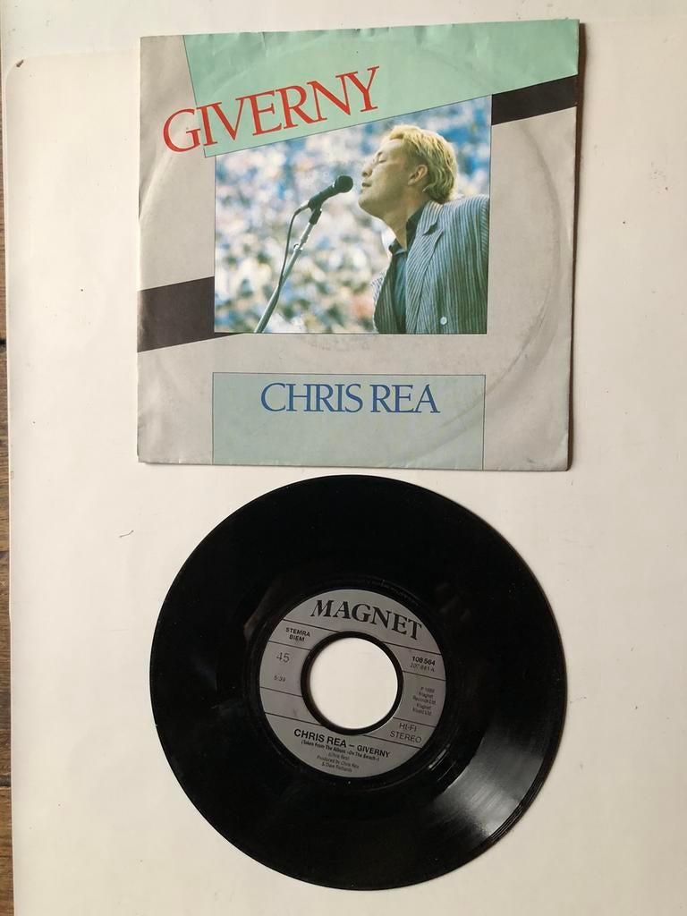 Chris Rea : Giverny (1986), Envoi, Comme neuf