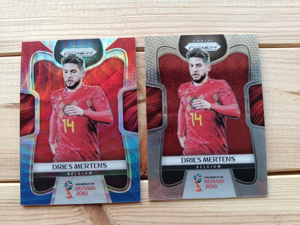 Dries Mertens 2018 Panini Prizm cards, Enlèvement ou Envoi, Comme neuf