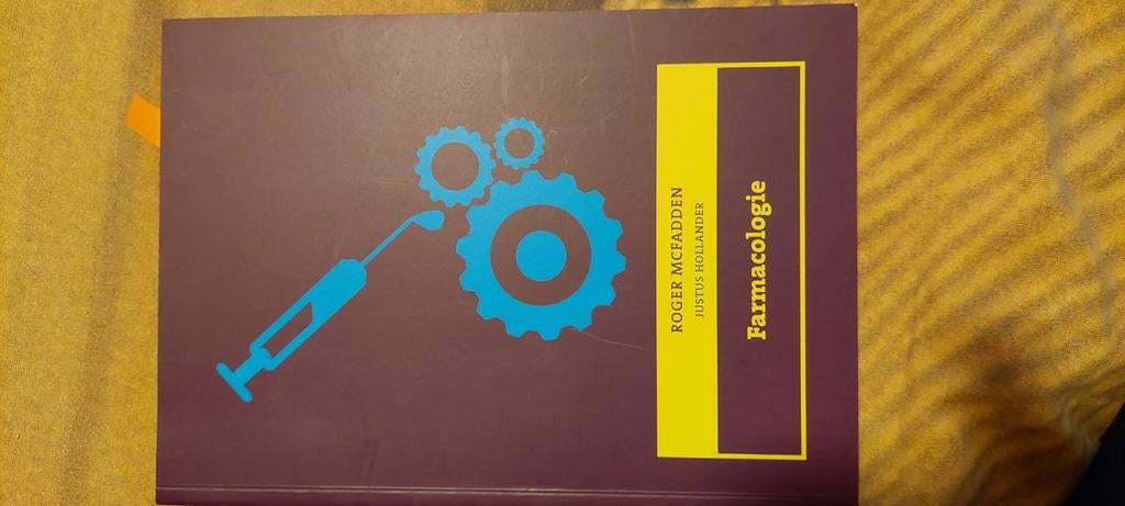 Farmacologie van Roger McFadden, Boeken, Ophalen of Verzenden, Nieuw