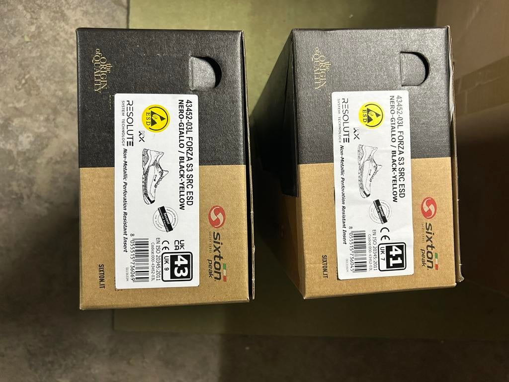 Chaussure de sécurité Sixton forza S3, Vêtements | Hommes, Chaussures, Enlèvement ou Envoi, Neuf
