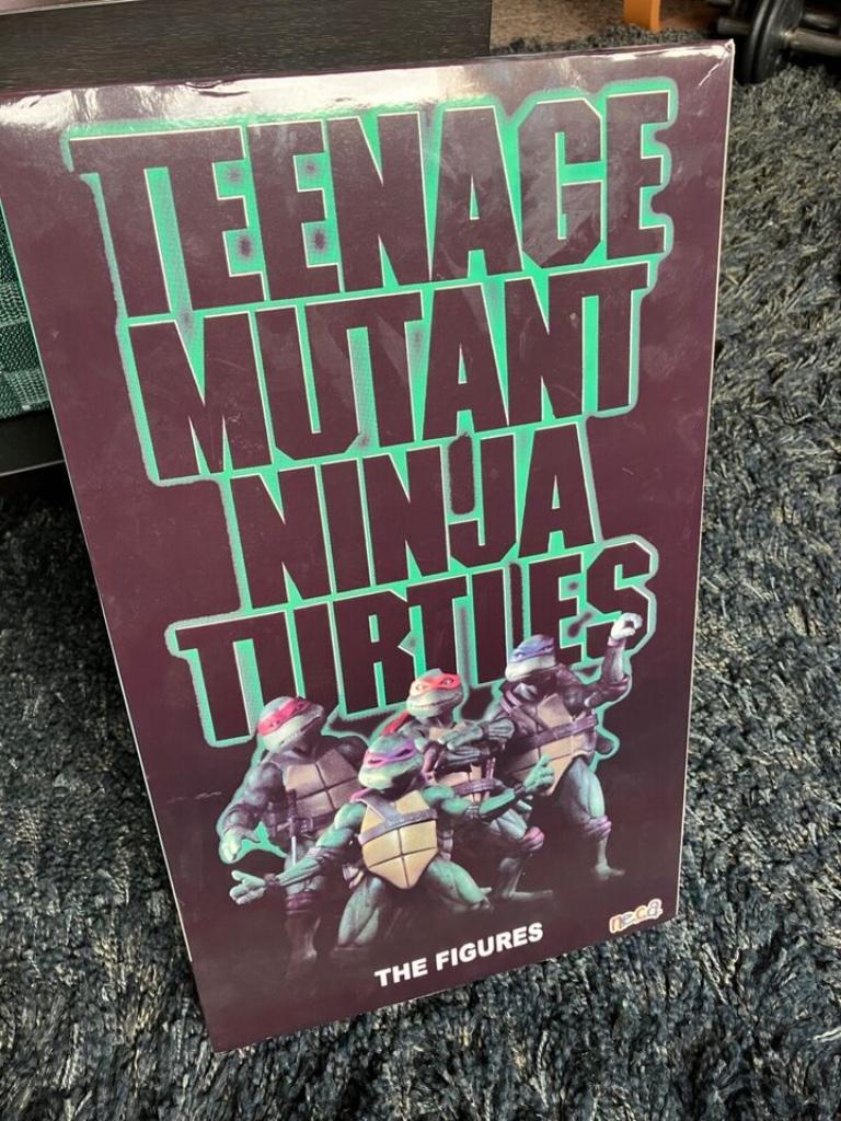NECA SDCC 2018 TMNT TEENAGE MUTANT NINJA TURTLES FIGURINES⚠️, Enlèvement ou Envoi, Comme neuf