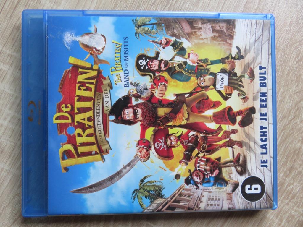 De Piraten - Alle Buitenbeentjes Aan Dek (Blu-ray), Cd's en Dvd's, Blu-ray, Ophalen of Verzenden, Zo goed als nieuw, Kinderen en Jeugd