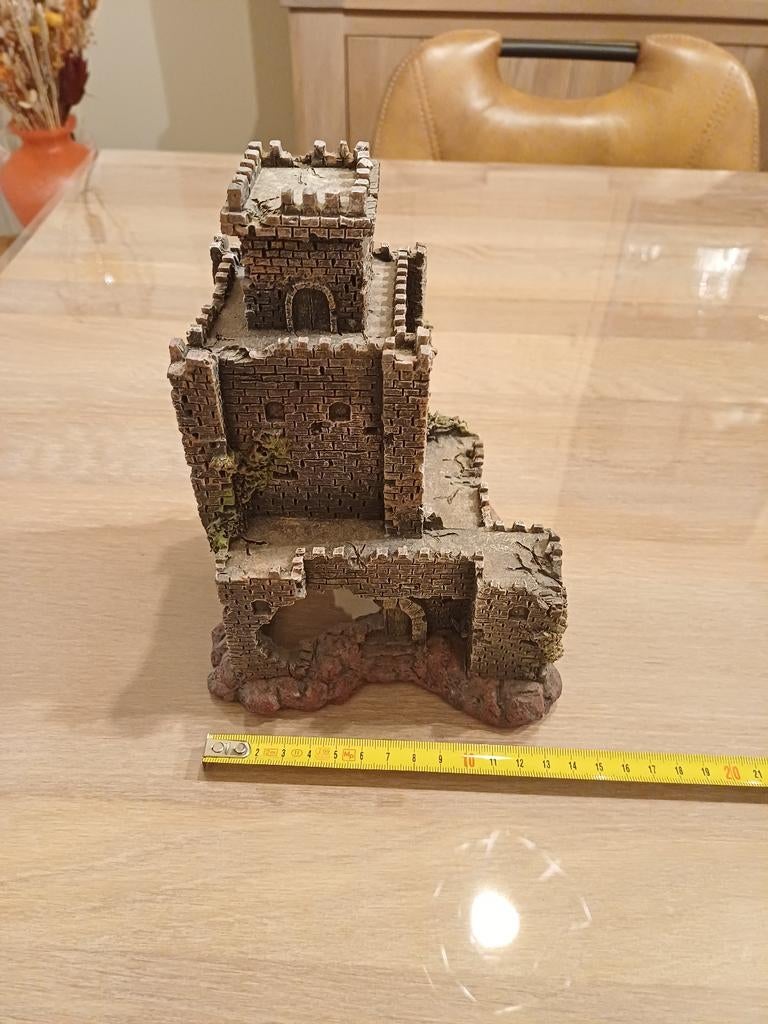 NIEUW Oude toren aquarium decoratie, Dieren en Toebehoren, Ophalen of Verzenden, Zo goed als nieuw