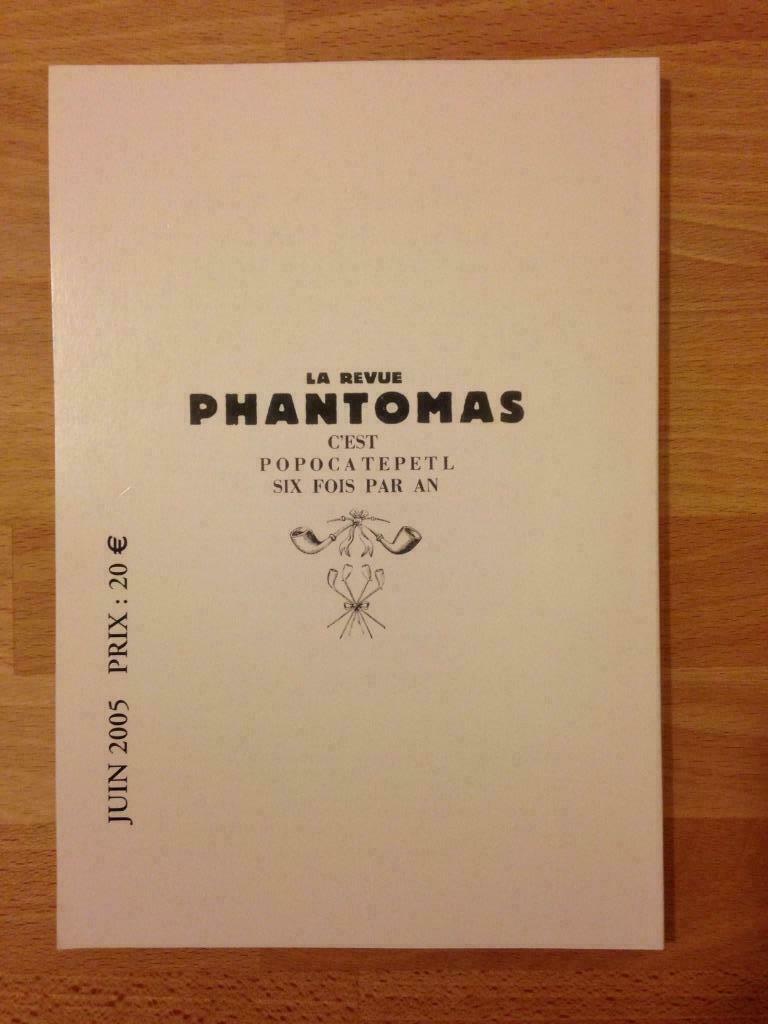 La Revue Phantomas Juin 2005, Envoi, Comme neuf
