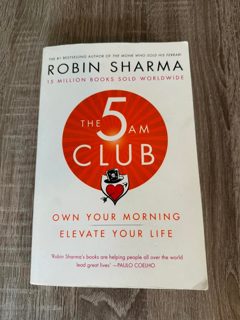 The 5am Club - Robin Sharma, Ophalen of Verzenden, Zo goed als nieuw, Robin Sharma